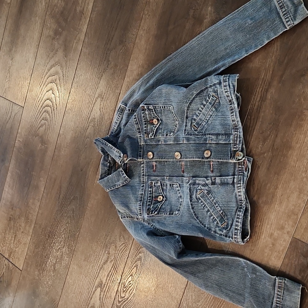 Riders Copper Collection Vintage Women's Jean Denim Jacket Sz Medium
